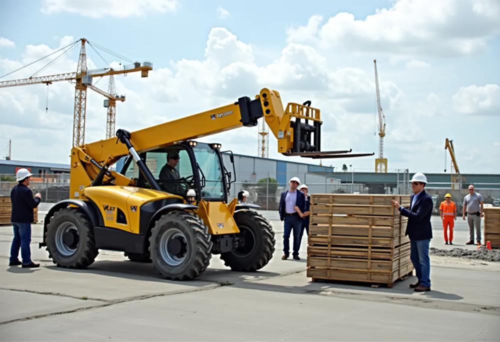 remote controlled telehandler